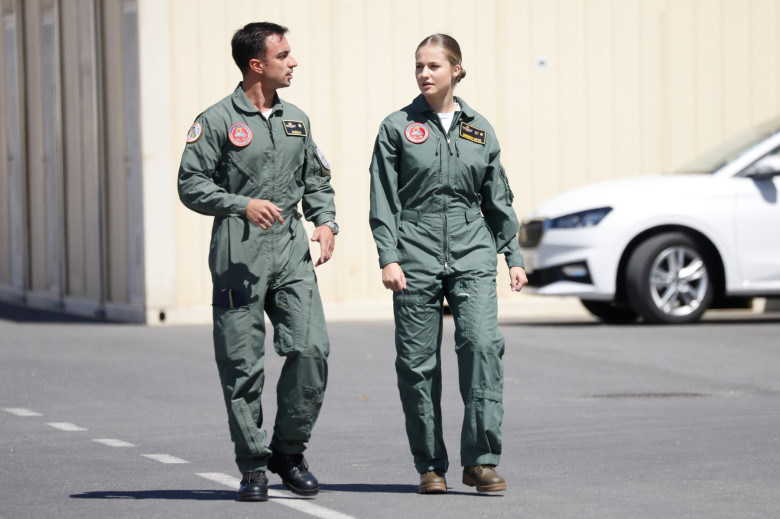 Princess Leonor enters the Air Academy to complete her training as the future head of the Armed Forces.