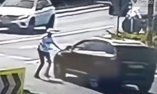 politist lovit de masina la eforie nord