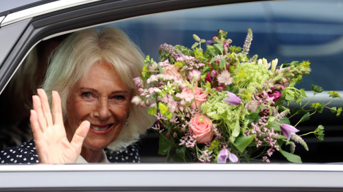 Queen Camilla visits Cornwall Air Ambulance Trust&apos;s Headquarters