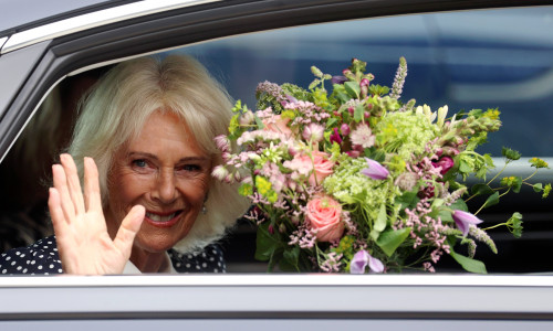 Queen Camilla visits Cornwall Air Ambulance Trust's Headquarters