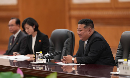 BEIJING, CHINA - SEPTEMBER 04: Xi Jinping (not pictured), general secretary of the Communist Party of China Central Comm