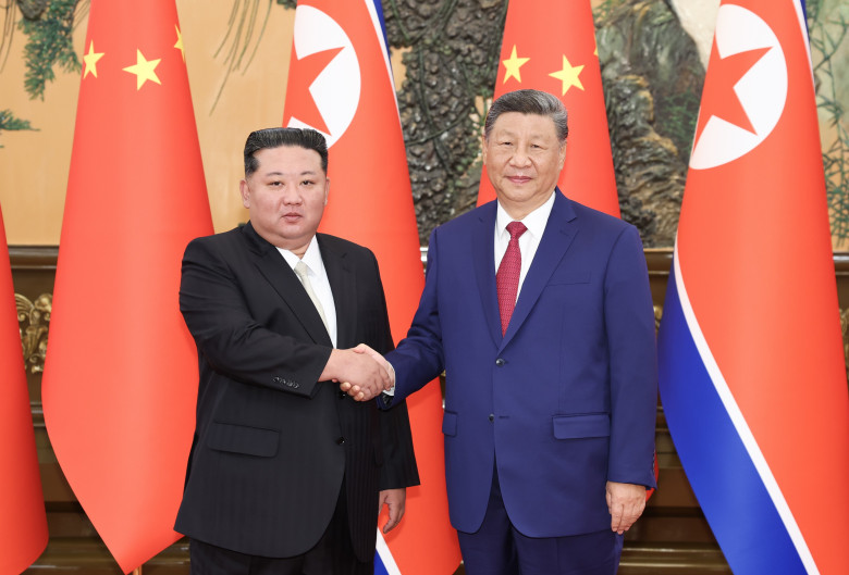 CHINA BEIJING XI JINPING KIM JONG UN TALKS (CN)