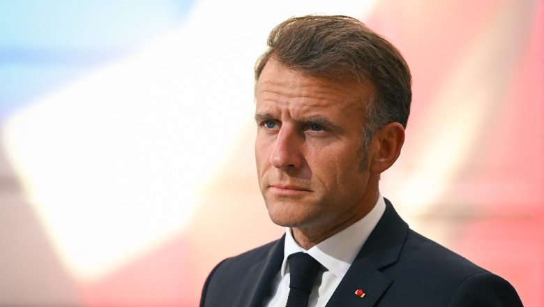 Emmanuel Macron (président de la République Française), et son homologue ukrainien Volodymyr Zelensky en conférence de presse lors du sommet de la Coalition des Volontaires, au palais présidentiel de l'Elysée à Paris