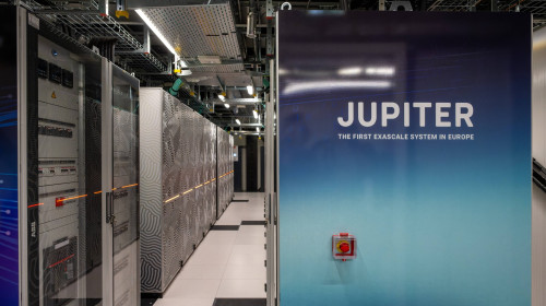 Festakt zum Start des Exascale-Rechners JUPITER in Jülich.