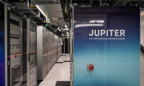Festakt zum Start des Exascale-Rechners JUPITER in Jülich.