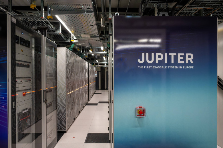Festakt zum Start des Exascale-Rechners JUPITER in Jülich.