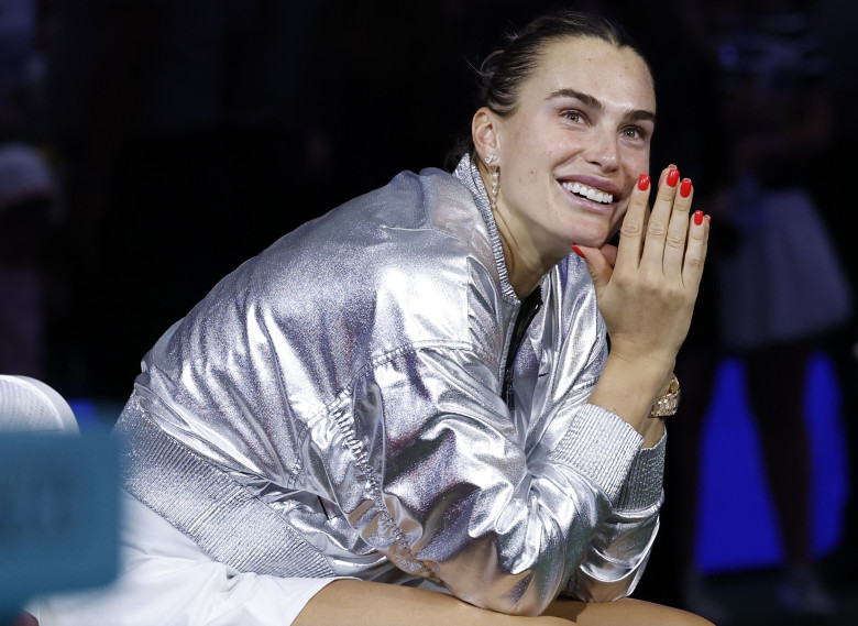 Sabalenka vs Anisimova Women's US Open Tennis Finals in New York.
