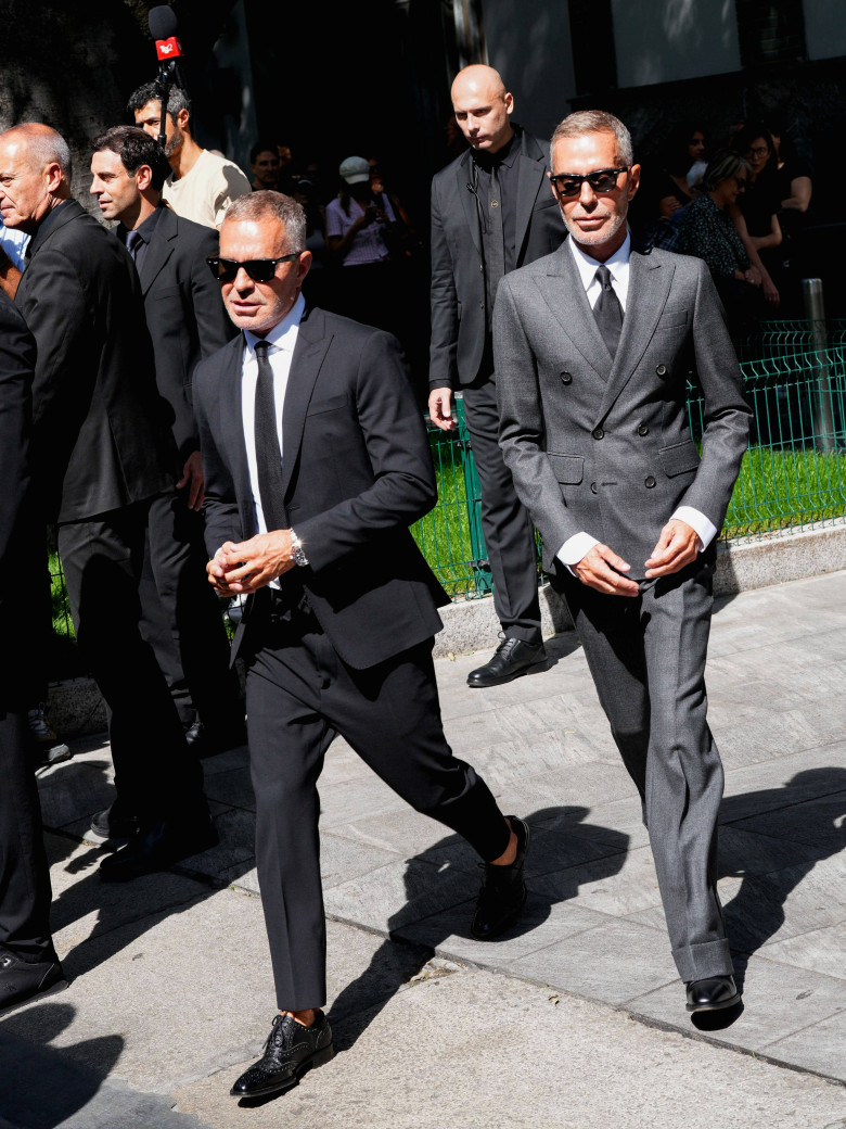 Milan, Giorgio Armani's death, chapel of rest - day 2
