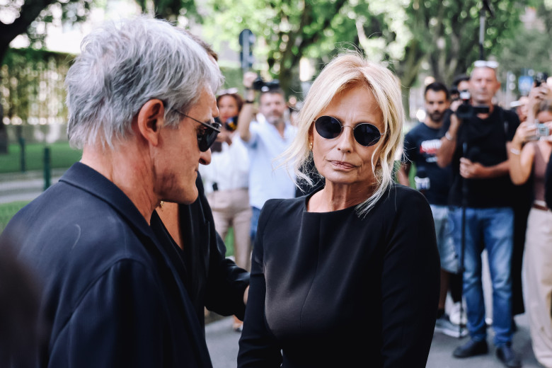 Milan, the chapel of rest of designer Giorgio Armani at the Armani/Teatro at Via Bergognone 59.