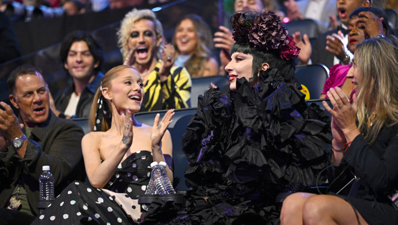 Ariana Grande şi Lady Gaga/ Profimedia