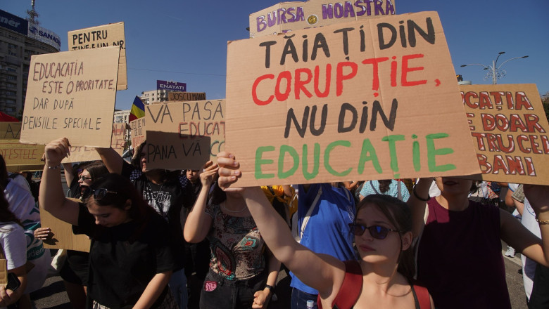 protest profesori 8 septembrie 2025