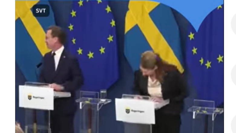 ministrul sanatatii din suedia a lesinat in direct