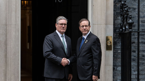 Keir Starmer, Isaac Herzog