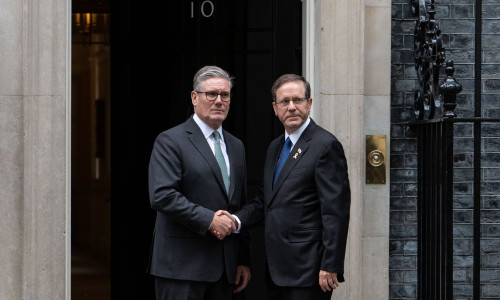 Keir Starmer, Isaac Herzog