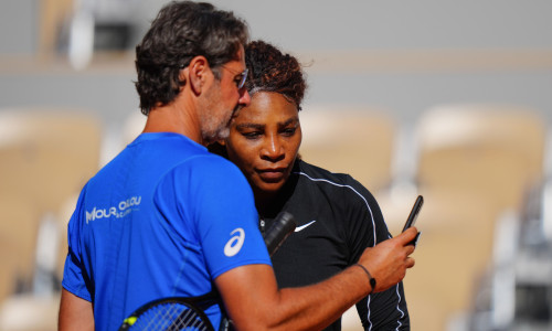 Patrick Mouratoglou și Serena Williams/ Profimedia