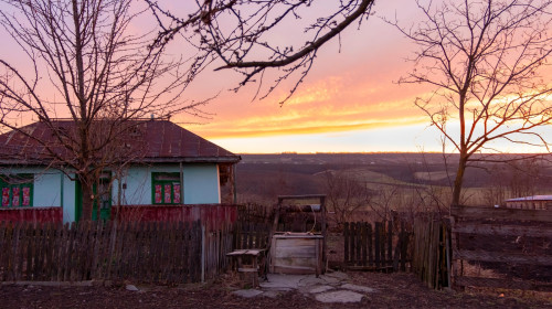 casa, apus, sat din România
