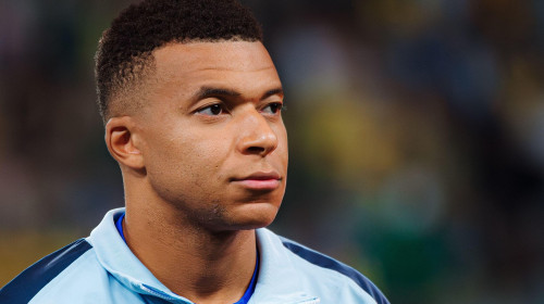 WROCLAW, POLAND – SEPTEMBER 5, 2025: Football: FIFA World Cup 2026 Qualifying: Ukraine - France. Kylian Mbappé (10, France, Real Madrid).