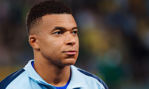 WROCLAW, POLAND – SEPTEMBER 5, 2025: Football: FIFA World Cup 2026 Qualifying: Ukraine - France. Kylian Mbappé (10, France, Real Madrid).