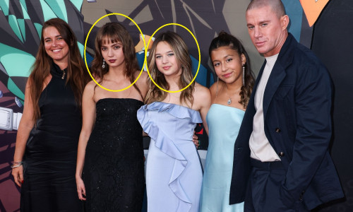 Channing Tatum cu fiica si iubita