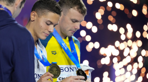 David Popovici și Kyle Chalmers