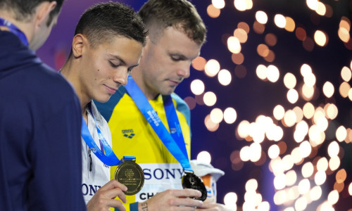 David Popovici și Kyle Chalmers