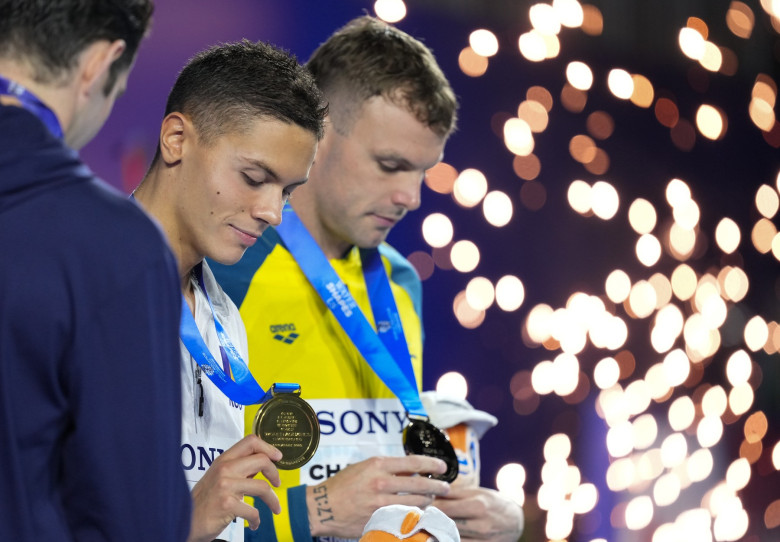 David Popovici și Kyle Chalmers