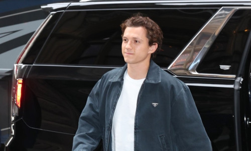 Tom Holland heads to Prada event in New York City