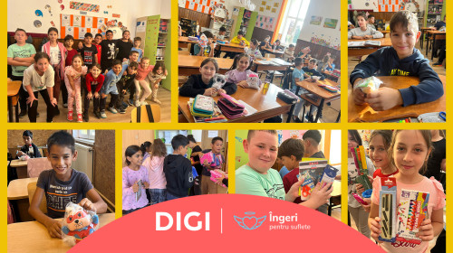 Vizual comunicat de presă_Grupul DIGI și Asociația Îngeri Pentru Suflete aduc, pentru al patrulea an la rând, “Dulăpiorul Fermecat” în trei școli din mediul