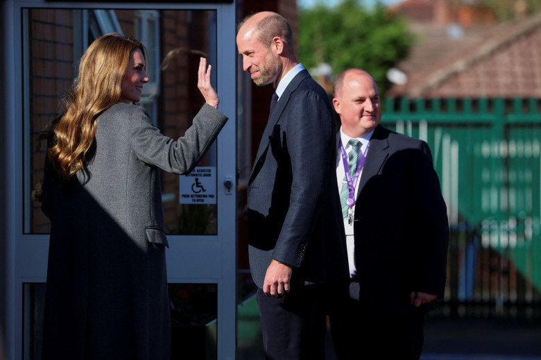 Prince William and Catherine Princess of Wales visit Southport, UK - 23 Sep 2025