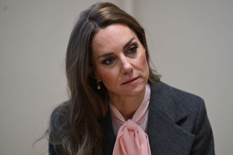 The Princess of Wales during a visit to Farnborough Road Infant and Junior School in Birkdale, Southport, where Elsie Dot Stancombe was a pupil, to speak to teachers about how the school was impacted by the Southport attack in 2024, and the support the in