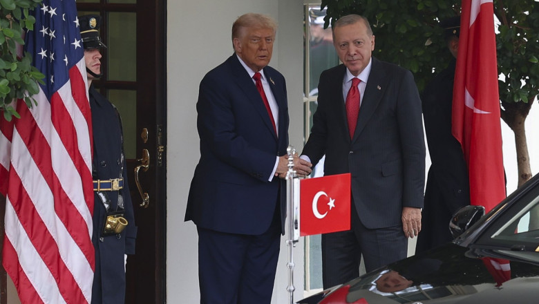 Trump Welcomes Erdogan To White House