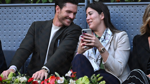 Garbine Muguruza și sotul ei