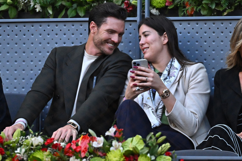 Garbine Muguruza și sotul ei