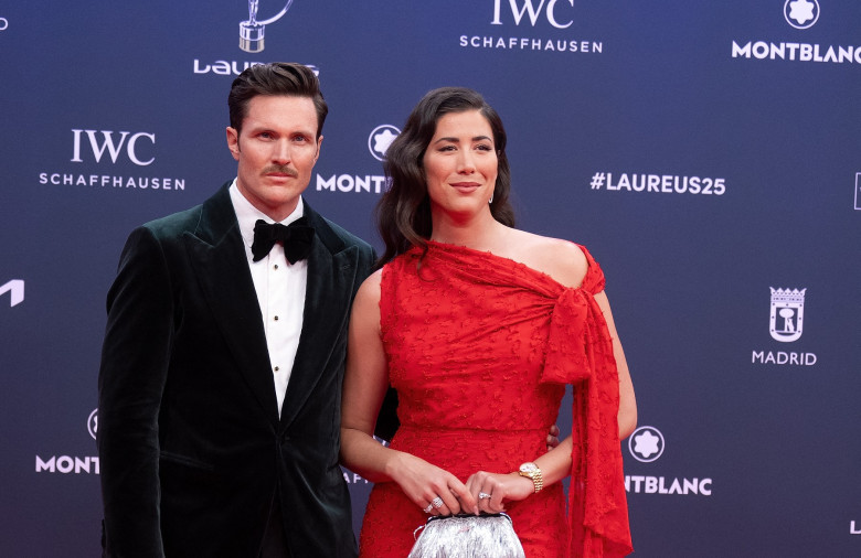Garbine Muguruza și sotul ei