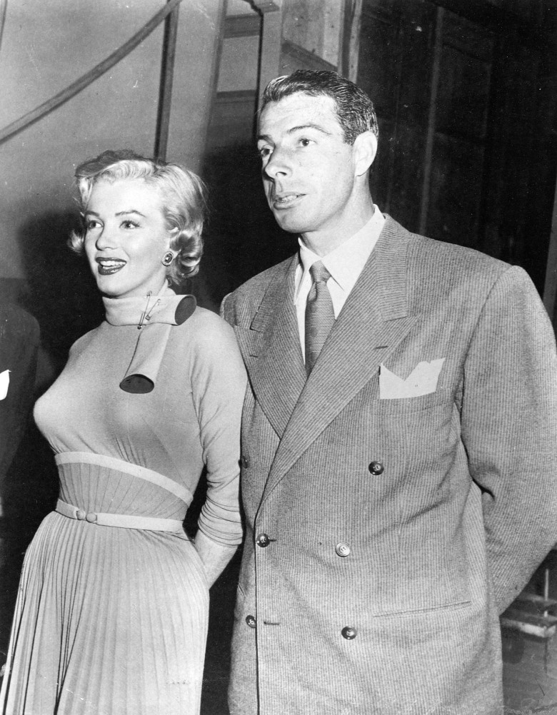 Marilyn Monroe si joe di maggio (1)