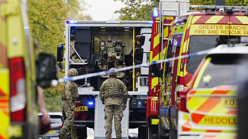 atac cu mașina și cuțitul în Manchester