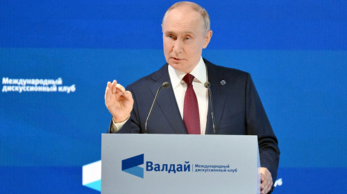 Russian President Vladimir Putin assesses situation in Gaza