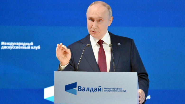 Russian President Vladimir Putin assesses situation in Gaza