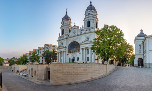 Metropolitan Cathedral in Romanian town Iasi