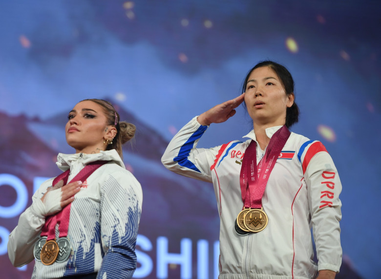 (SP)NORWAY FORDE WEIGHTLIFTING WORLD CHAMPIONSHIPS WOMEN'S 53KG