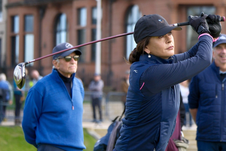 UK: The Alfred Dunhill Links Championship at The Old Course, St Andrews, Scotland on 30 September 2025: