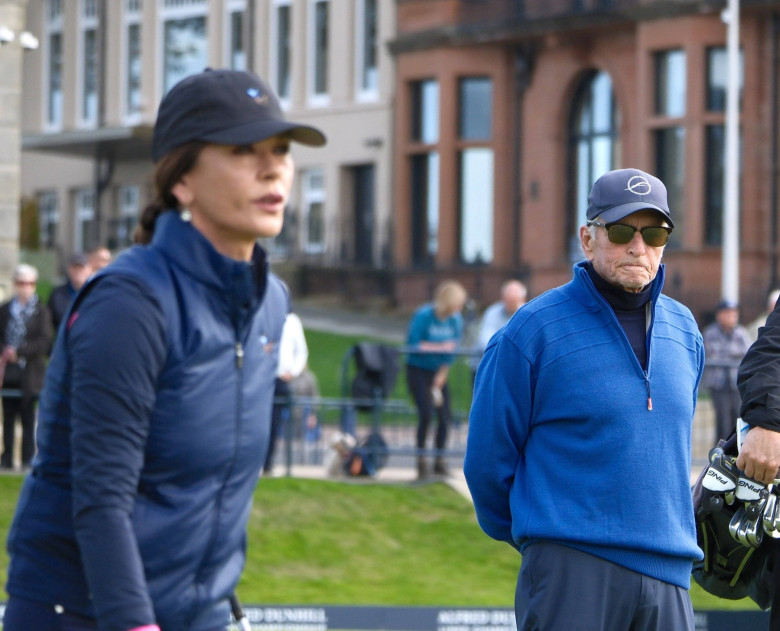 UK: The Alfred Dunhill Links Championship at The Old Course, St Andrews, Scotland on 30 September 2025: