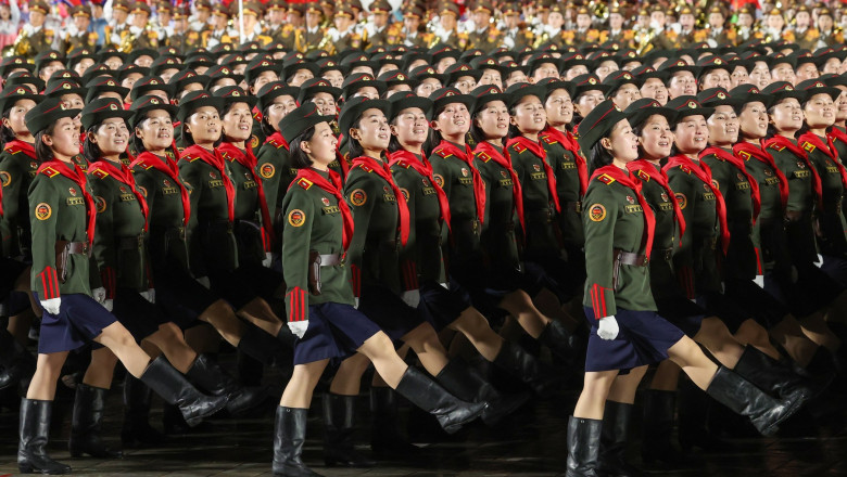 paradă militară coreea de nord