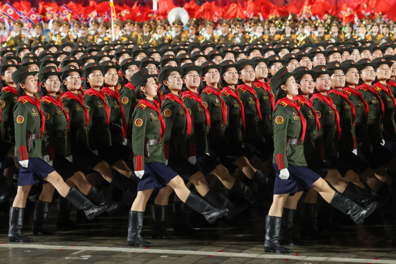 paradă militară coreea de nord