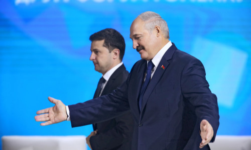 Lukașenko și Zelenski