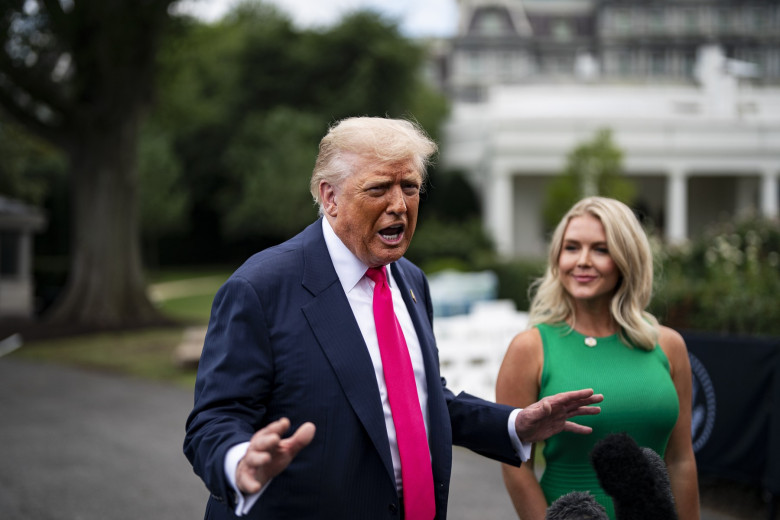 Donald Trump și Karoline Leavitt