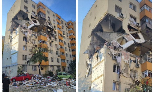 Explozie în București