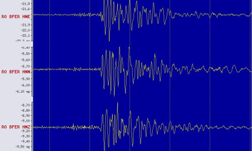 inregistrare seismica explozie rahova