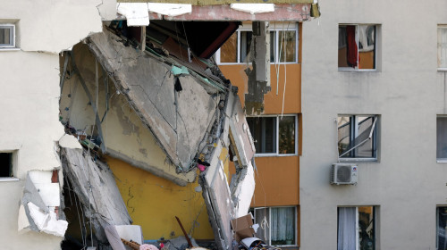 (SpotNews)ROMANIA BUCHAREST EXPLOSION
