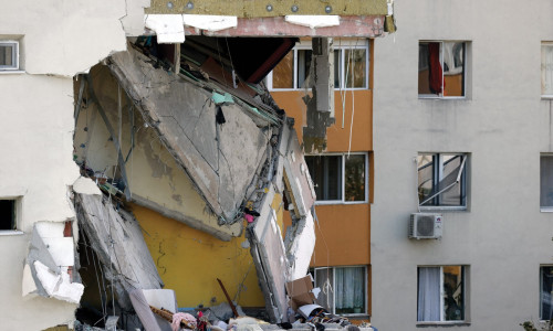 (SpotNews)ROMANIA BUCHAREST EXPLOSION